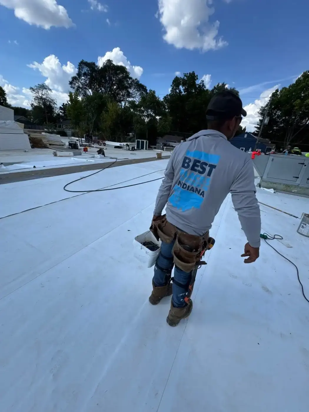 Flashing and seam work in Devon